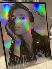 Dua Lipa Signed Holographic