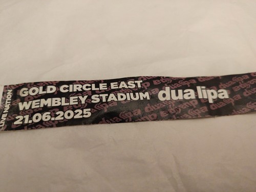 Dua lipa wristband gold - dua, circle