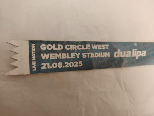 Dua lipa wristband gold - wristband, circle